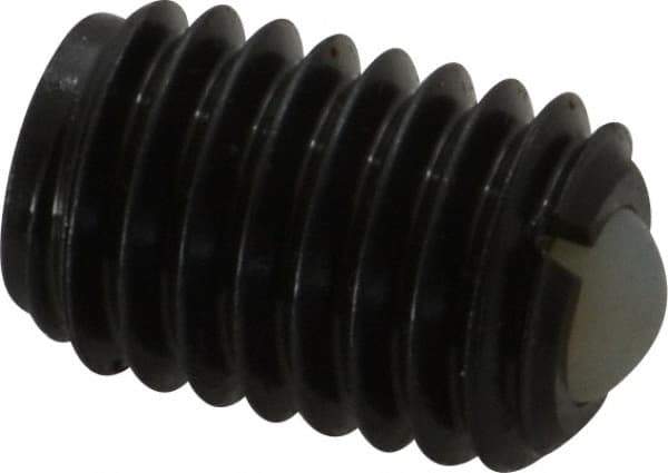 Gibraltar - 1/2-13, 0.281" Ball Diam, 0.75" Body Length, 0.072" Max Ball Reach, Threaded Ball Plunger - Steel Body, Nylon Ball, 6 Lb Initial End Force, 12 Lb Final End Force - USA Tool & Supply
