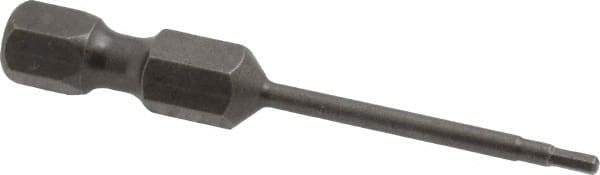 Apex - 1.5mm Hex Bit - 1/4" Hex Drive, 1-15/16" OAL - USA Tool & Supply