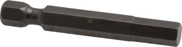 Apex - 6mm Hex Bit - 1/4" Hex Drive, 1-15/16" OAL - USA Tool & Supply