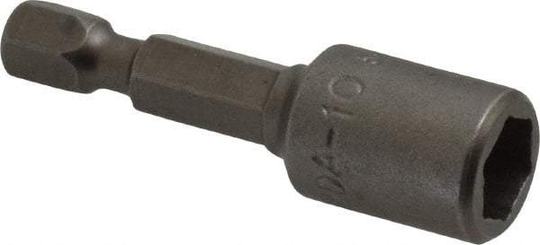 Apex - 5/16" Magnetic Nutsetter - 1/4" Hex Drive, 1-3/4" OAL, 1/2" Socket Nose Diam - USA Tool & Supply