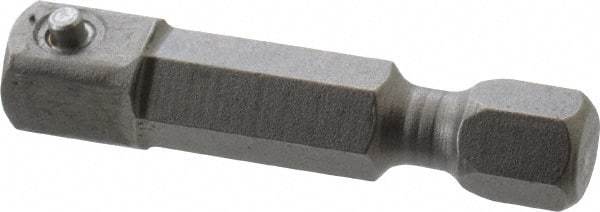 Apex - 1/4" Square Size Hex to Square Extension - 1/4" Hex Drive, 1-3/8" OAL - USA Tool & Supply