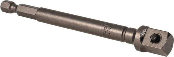 Apex - 3/8" Square Size Hex to Square Extension - 1/4" Hex Drive, 4" OAL - USA Tool & Supply