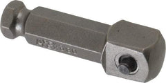 Apex - 3/8" Square Size Hex to Square Extension - 5/16" Hex Drive, 1-1/2" OAL - USA Tool & Supply