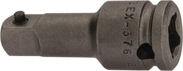 Apex - 3/8" Drive Standard Socket Extension - 2" OAL - USA Tool & Supply