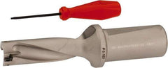 Sumitomo - 2.931" Max Drill Depth, 3xD, 15/16" Diam, Indexable Insert Drill - 2 Inserts, 1-1/4" Shank Diam, Whistle Notch Shank - USA Tool & Supply