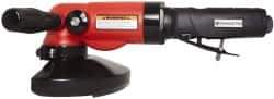 Universal Tool - 5" Wheel Diam, 11,000 RPM, Pneumatic Angle & Disc Grinder - 5/8-11 Spindle, 26 CFM, Side Exhaust - USA Tool & Supply