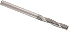Seco - 20mm, 3 Flute, Single End, Solid Carbide, Corner Chamfer End Mill - 150mm OAL, 20° Helix, Right Hand Flute, 80mm LOC, Right Hand Cut - USA Tool & Supply