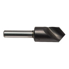 M.A. Ford - 1/2" Head Diam, 1/4" Shank Diam, 1 Flute 60° High Speed Steel Countersink - USA Tool & Supply