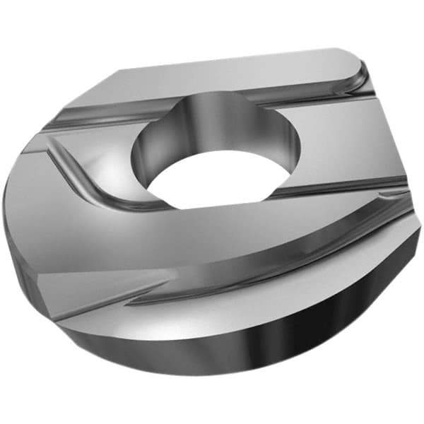 Iscar - HCDD205-090 QF Grade IC908 Carbide Milling Insert - TiAlN Finish, 0.183" Thick - USA Tool & Supply