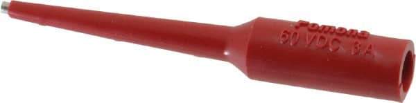 Pomona - Red Electrical Test Equipment Adapter - Use with Connecting Test Leads - USA Tool & Supply