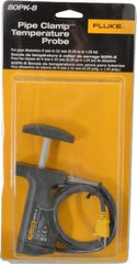 Fluke - -20 to 300°F, Pipeclamp, Thermocouple Probe - USA Tool & Supply