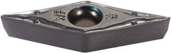 Iscar - VCET22.002 WF Grade IC907 Carbide Turning Insert - TiAlN Finish, 35° Diamond, 1/4" Inscr Circle, 1/8" Thick, 0.002" Corner Radius - USA Tool & Supply