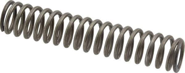 Value Collection - 0.48" OD, 0.062" Wire, 2-1/2" Free Length, Music Wire Compression Stock Springs Spring - 17.77 Lb Spring Rating - USA Tool & Supply