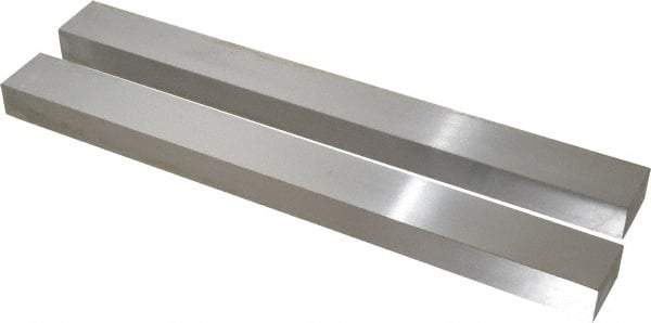 Value Collection - 12" Long x 1-1/4" High x 3/4" Thick, Tool Steel Parallel - Sold as Matched Pair - USA Tool & Supply