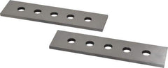 Value Collection - 6" Long x 1-1/2" High x 3/16" Thick, Tool Steel Two Face Parallel - 0.0003" Parallelism, Sold as Individual - USA Tool & Supply