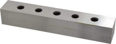 Value Collection - 6" Long x 1" High x 1/2" Thick, Tool Steel Two Face Parallel - 0.0003" Parallelism, Sold as Individual - USA Tool & Supply