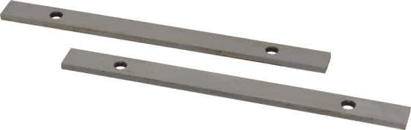 Value Collection - 6" Long x 1/2" High x 1/8" Thick, Tool Steel Parallel - 0.0002" Parallelism, Sold as Matched Pair - USA Tool & Supply