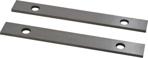 Value Collection - 6" Long x 3/4" High x 1/8" Thick, Tool Steel Parallel - 0.0002" Parallelism, Sold as Matched Pair - USA Tool & Supply