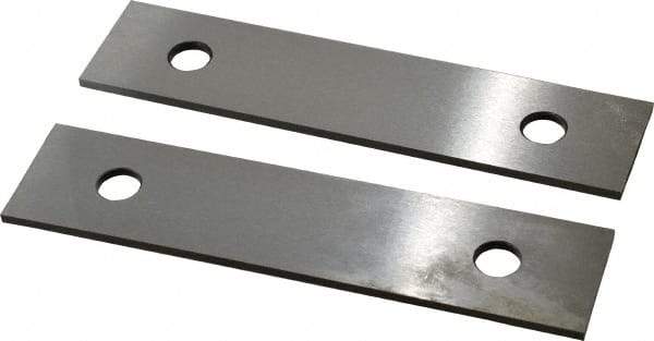 Value Collection - 6" Long x 1-3/8" High x 1/8" Thick, Tool Steel Parallel - 0.0002" Parallelism, Sold as Matched Pair - USA Tool & Supply