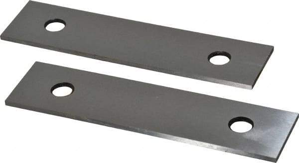 Value Collection - 6" Long x 1-1/2" High x 1/8" Thick, Tool Steel Parallel - 0.0002" Parallelism, Sold as Matched Pair - USA Tool & Supply