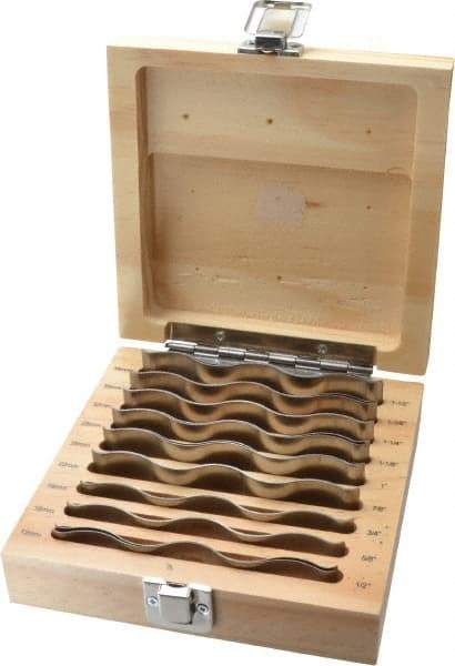 SPI - Wavy Parallel Sets Length (Inch): 4-5/16 Maximum Height (Inch): 1-1/2 - USA Tool & Supply