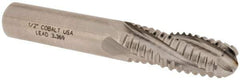 Hertel - 1/2" Diam, Coarse Pitch, 1-1/4" LOC, 4 Flute Cobalt Roughing Ball End Mill - Uncoated, 3-1/4" OAL, 1/2" Shank Diam, Single End, Centercutting, 30° Helix - USA Tool & Supply