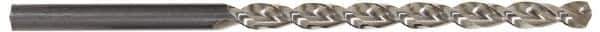Guhring - 0.5315", 130° Point, Parabolic Flute, High Speed Steel Taper Length Drill Bit - Bright Finish, 5-1/2" Flute Length, 8-7/16" OAL, Series 535 - USA Tool & Supply