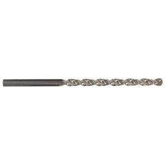 Taper Length Drill Bit: 0.5469″ Dia, 130 ° Bright/Uncoated, RH Cut, Parabolic Flute, Straight Shank, Series 535