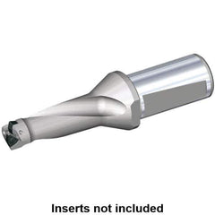 Kennametal - 48.9mm Max Drill Depth, 2.5xD, 20mm Diam, Indexable Insert Drill - 2 Inserts, 32mm Shank Diam, Whistle Notch Shank - USA Tool & Supply