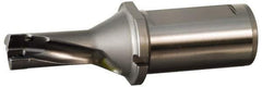 Kennametal - 42mm Max Drill Depth, 3xD, 14mm Diam, Indexable Insert Drill - 2 Inserts, 20mm Shank Diam, Whistle Notch Shank - USA Tool & Supply