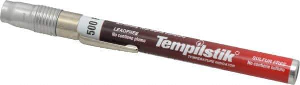 Tempil - 500°F Tempilstik Temp Indicating Marker - 260°C - USA Tool & Supply