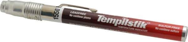 Tempil - 1,550°F Tempilstik Temp Indicating Marker - 843°C - USA Tool & Supply