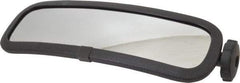 Made in USA - Indoor & Outdoor Convex Safety, Traffic & Inspection Mirrors - Glass Lens, 4" High - USA Tool & Supply