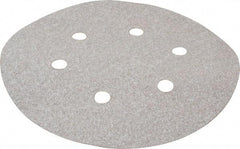 Norton - 6" Diam, 80 Grit, Aluminum Oxide Hook & Loop Disc - Medium Grade, Coated, B Weight Paper Backing, Series A275 - USA Tool & Supply