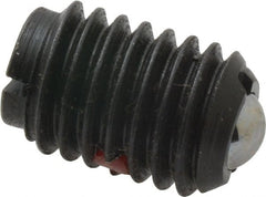 TE-CO - 1/2-13, 0.281" Ball Diam, 3/4" Body Length, 0.072" Max Ball Reach, Threaded Ball Plunger - USA Tool & Supply