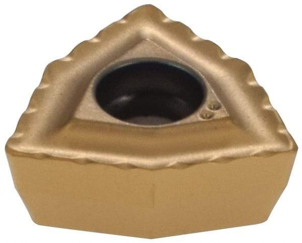 Komet - WOEX05T304 13 Grade BK8425 Carbide Indexable Drill Insert - TiAlN/TiN Finish, Trigon, 8mm Inscribed Circle - USA Tool & Supply