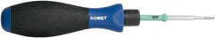 Komet - TP15 Torx Plus Drive, Driver for Indexable Boring Bars, Counterbores and Drilling - Compatible with Clamp Screws, Insert Screws - USA Tool & Supply