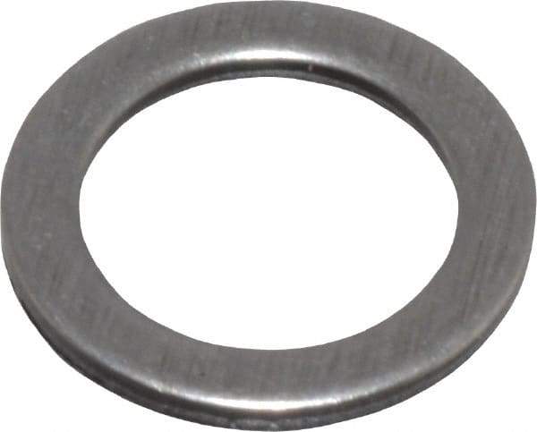 Precision Brand - 0.032" Thick, 1/4" Inside x 0.366" OD, Shortening Shim - 1/4" Screw, 1075 Spring Steel - USA Tool & Supply
