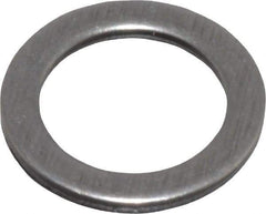 Precision Brand - 0.032" Thick, 1/4" Inside x 0.366" OD, Shortening Shim - 1/4" Screw, 1075 Spring Steel - USA Tool & Supply