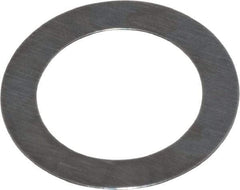 Precision Brand - 0.005" Thick, 3/8" Inside x 0.557" OD, Shortening Shim - 3/8" Screw, 1095 Spring Steel - USA Tool & Supply