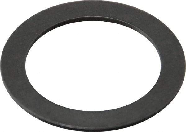Precision Brand - 0.032" Thick, 5/8" Inside x 0.87" OD, Shortening Shim - 5/8" Screw, 1075 Spring Steel - USA Tool & Supply