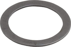 Precision Brand - 0.032" Thick, 3/4" Inside x 1" OD, Shortening Shim - 3/4" Screw, 1075 Spring Steel - USA Tool & Supply
