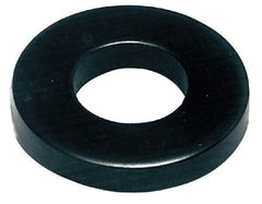 Jergens - 1-1/4" Screw, Grade 1010 Steel Standard Flat Washer - 1-9/32" ID x 2-1/2" OD, 9/32" Thick, Plain Finish - USA Tool & Supply