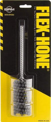 Brush Research Mfg. - 15/16" to 1-1/2" Bore Diam, 120 Grit, Boron Carbide Flexible Hone - Medium, 8" OAL - USA Tool & Supply