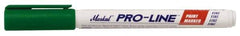 Markal - Green Liquid Enamel-Based Paint Marker - Fine Tip, Alcohol Base Ink - USA Tool & Supply