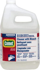 Comet USA LLC - 1 Gal Jug Liquid Bathroom Cleaner - Unscented Scent, Disinfectant, General Purpose Cleaner - USA Tool & Supply