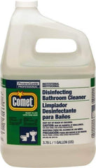 Comet USA LLC - 1 Gal Jug Liquid Bathroom Cleaner - Pleasant Scent, Disinfectant, General Purpose Cleaner - USA Tool & Supply