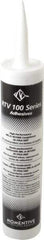 Momentive Performance Materials - 10.1 oz Tube Clear RTV Silicone Joint Sealant - 400°F Max Operating Temp, 20 min Tack Free Dry Time, 24 hr Full Cure Time, Series RTV100 - USA Tool & Supply