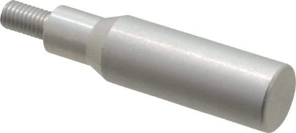 Value Collection - M8x1.25 Threaded Stem, Fixed Handwheel & Machine Handle - Aluminum Cylindrical Handle, Steel Stem - USA Tool & Supply