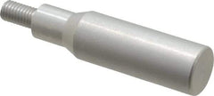 Value Collection - M8x1.25 Threaded Stem, Fixed Handwheel & Machine Handle - Aluminum Cylindrical Handle, Steel Stem - USA Tool & Supply